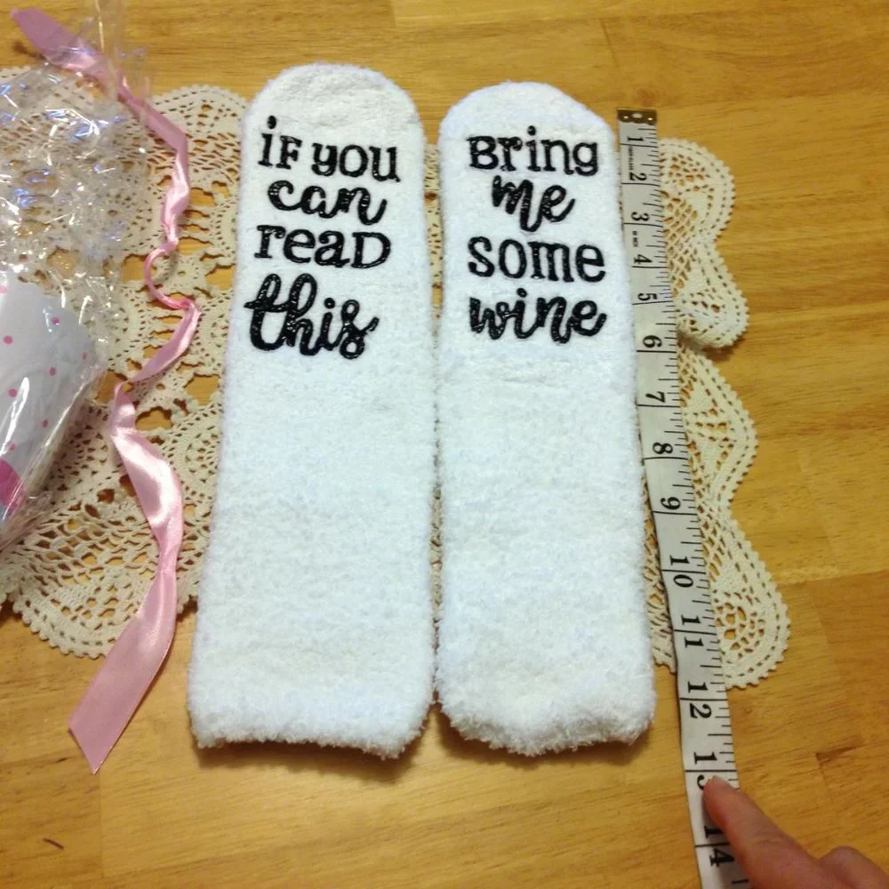 New Wine Socks - Soft Fluffy